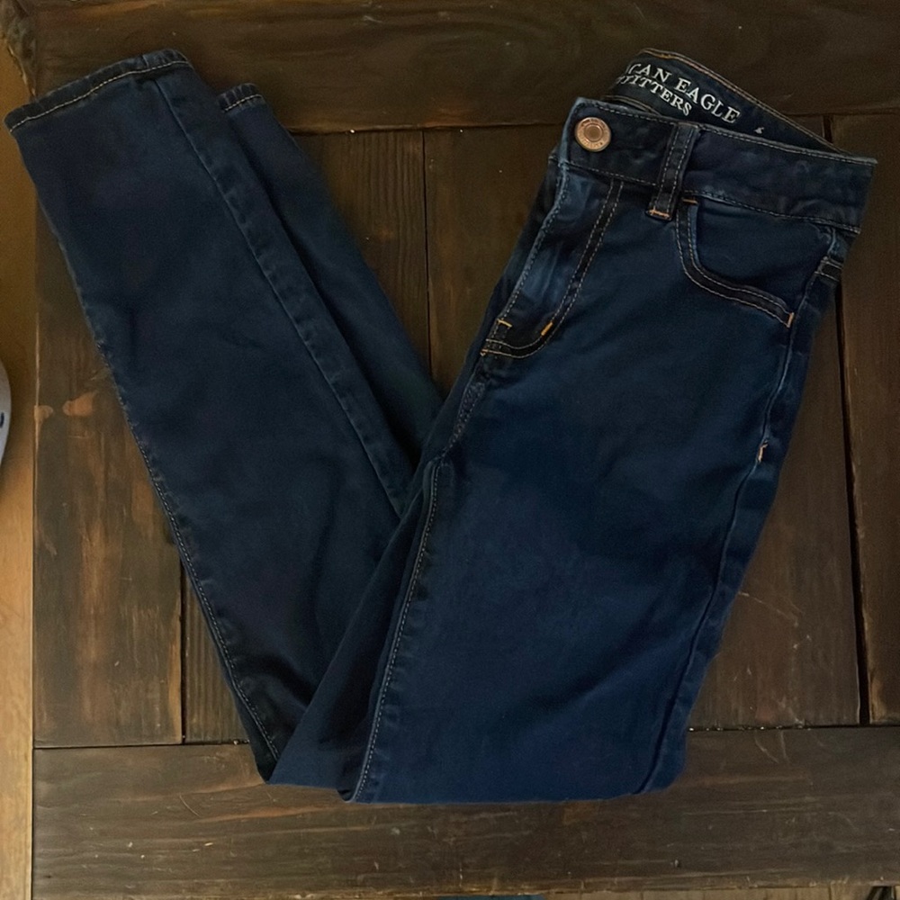 AE Super Stretch Hi-Rise Jegging Crop